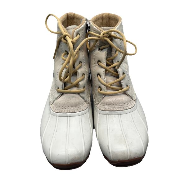 Wolverine Torrent Waterproof Duck Boots Ivory Womens US 11M. Used. {65}. - Picture 3 of 14